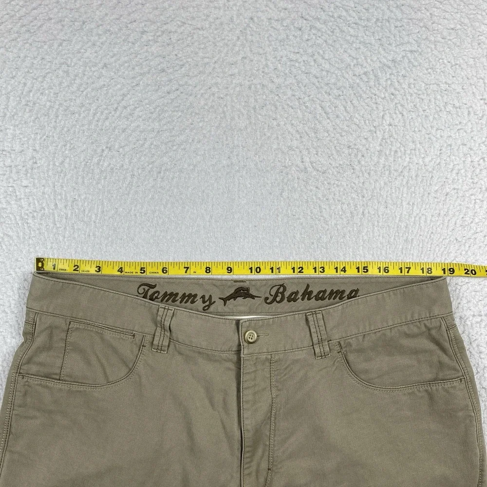 Tommy Bahama Pants Mens 38 Beige Travel Resort Beach Work Slacks‎ Trousers Work